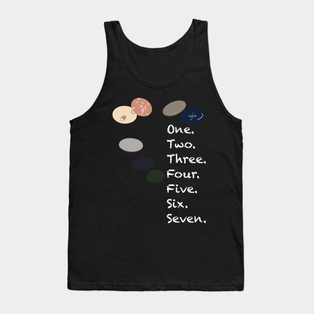 One. Two. Three. Four. Five. Six. Seven. Tank Top by joshbaldwin391